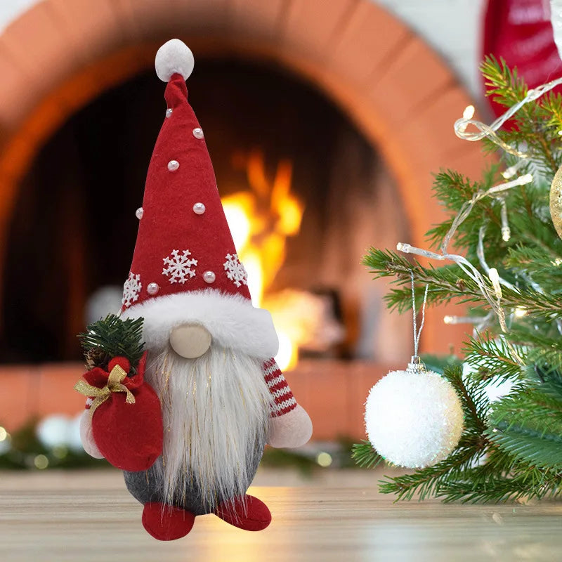 Christmas Faceless Gnome Plush Toy
