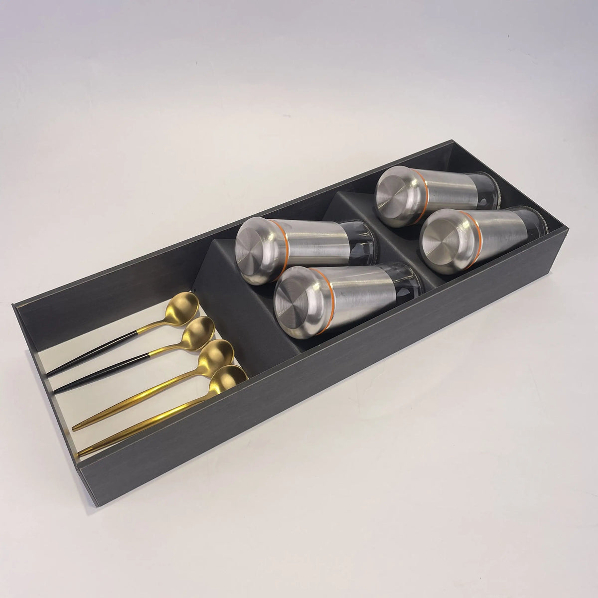 Metal Drawer Organizer with Adjustable Dividers