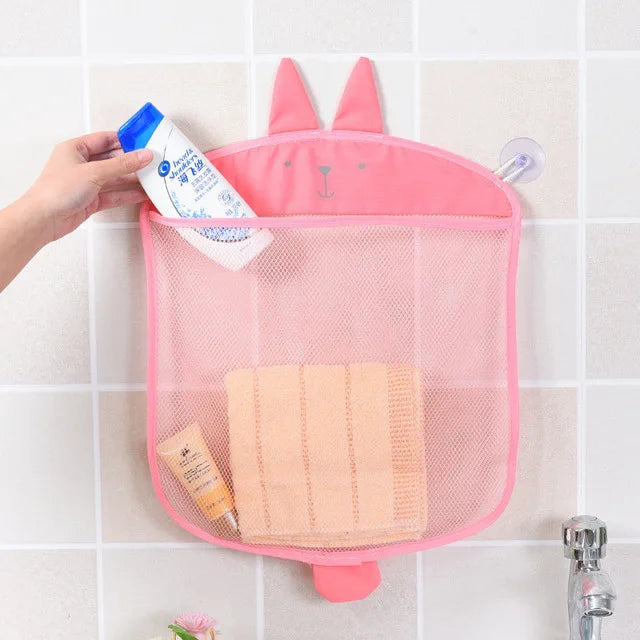 Suction-Cup Mesh Bath Toy Organizer – alternate view