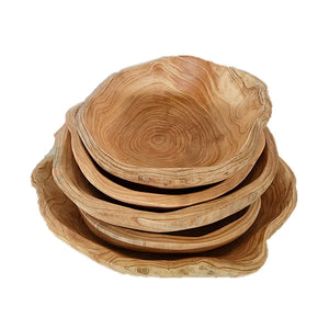 Solid Wood Serving Tray and Bowl