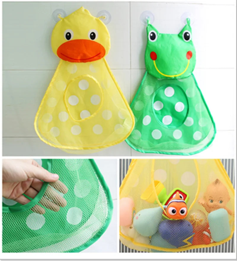Suction-Cup Mesh Bath Toy Organizer – alternate view