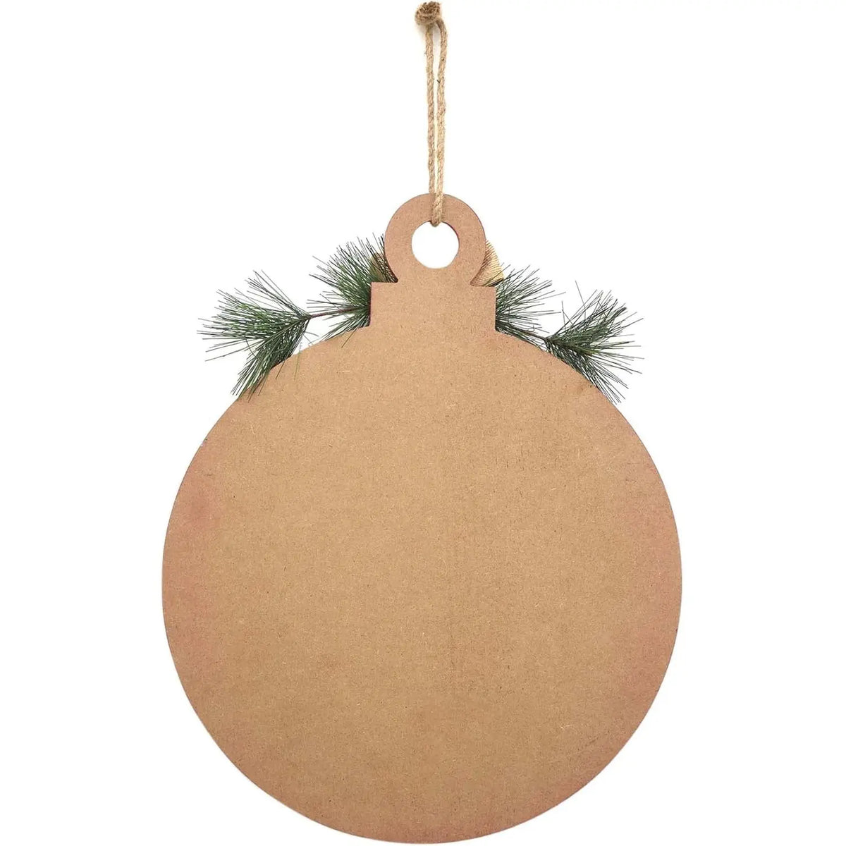 Merry and Bright Wooden Christmas Wall Sign