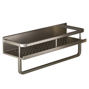 No-Drill Wall-Mounted Bathroom Shelf – alternate view