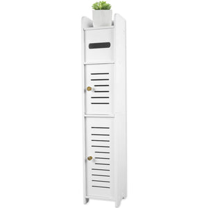 Slim Floor-to-Ceiling Bathroom Storage Cabinet – 1pcs