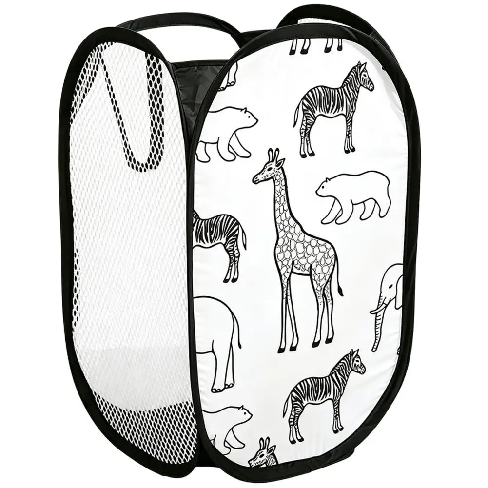 Collapsible Laundry Hamper and Storage Basket – alternate view