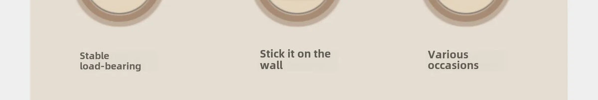 No-Drill Wall-Mounted Bathroom Shelf – alternate view