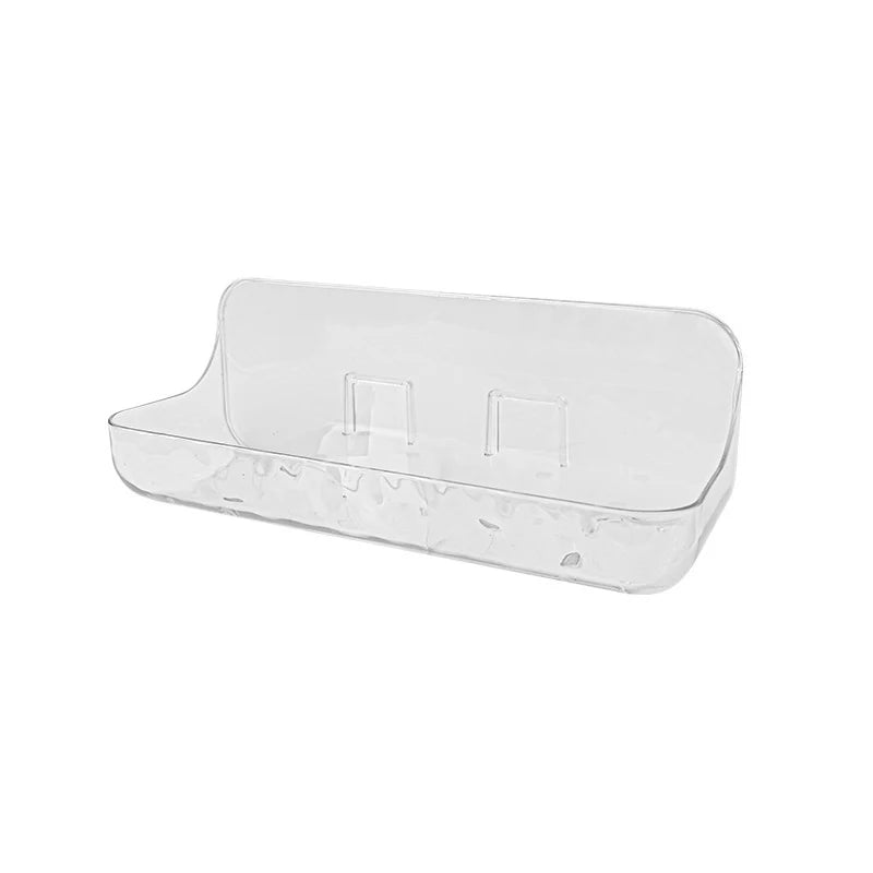 No-Drill Acrylic Shower Storage Shelf – alternate view