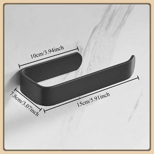 Wall-Mounted Bathroom Towel Rack and Shelf – alternate view