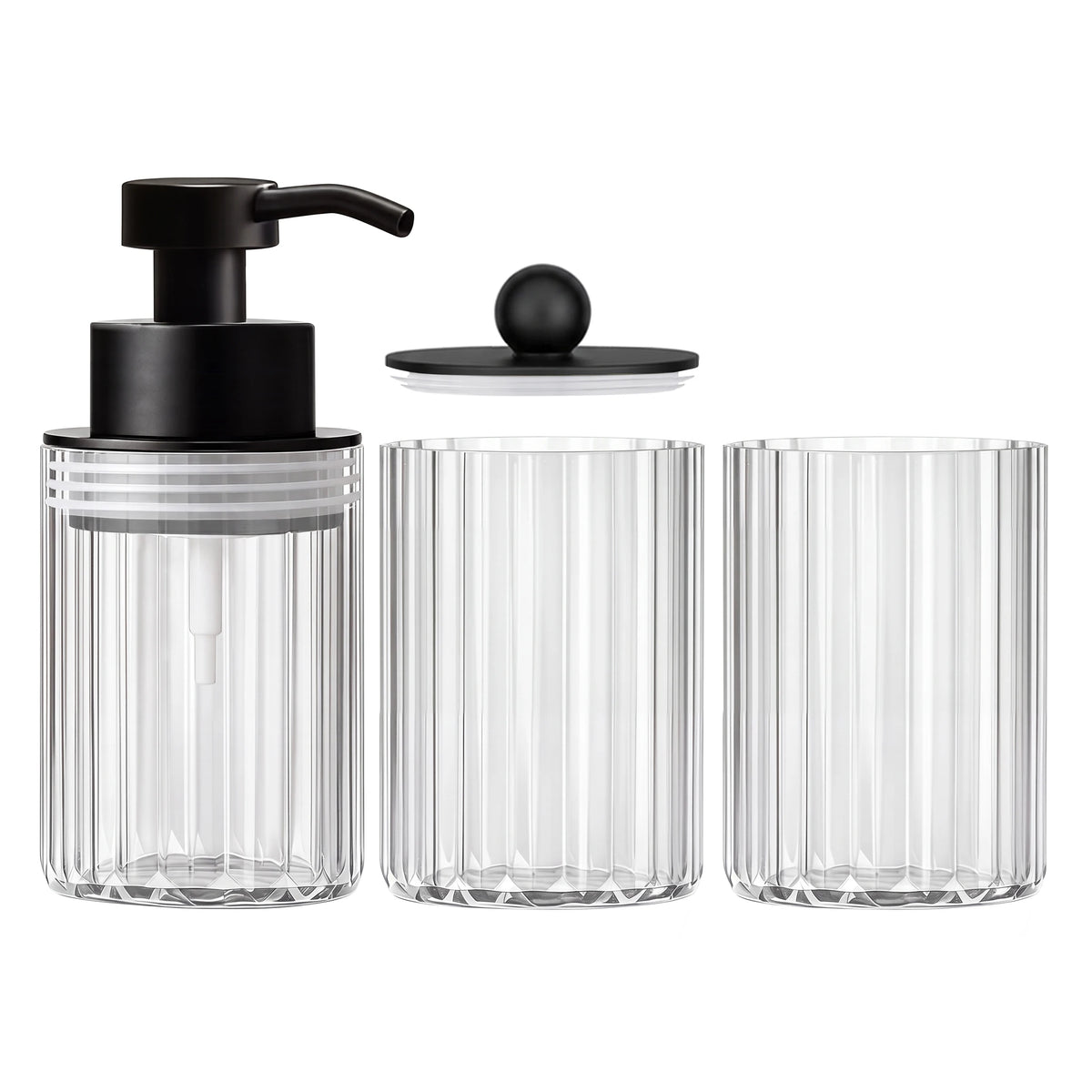 3-Piece Bathroom Countertop Accessory Set – alternate view