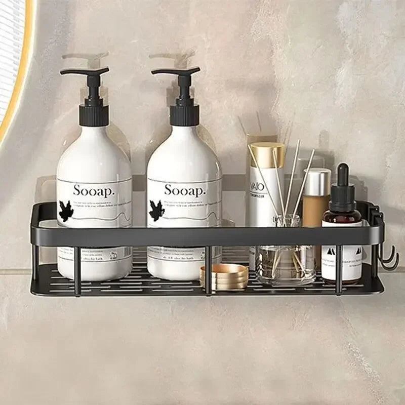 No-Drill Corner Shower Storage Shelf – alternate view