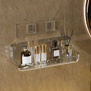 No-Drill Acrylic Shower Storage Shelf – alternate view