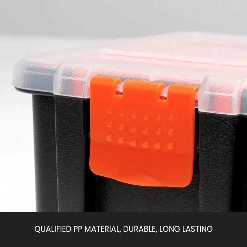 Large-Capacity Multi-Compartment Tool Box