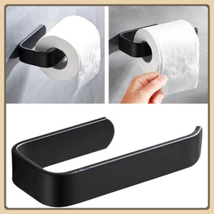 Wall-Mounted Bathroom Towel Rack and Shelf – alternate view