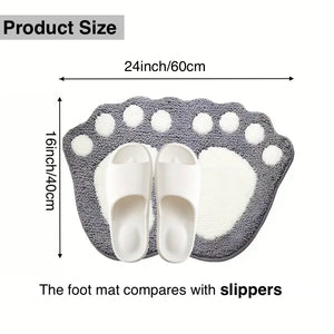 Absorbent Non-Slip Microfiber Bath Mat – Camel