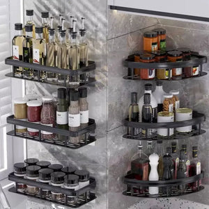 No-Drill Corner Shower Storage Shelf – alternate view