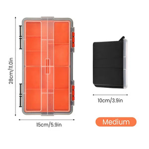 Large-Capacity Multi-Compartment Tool Box