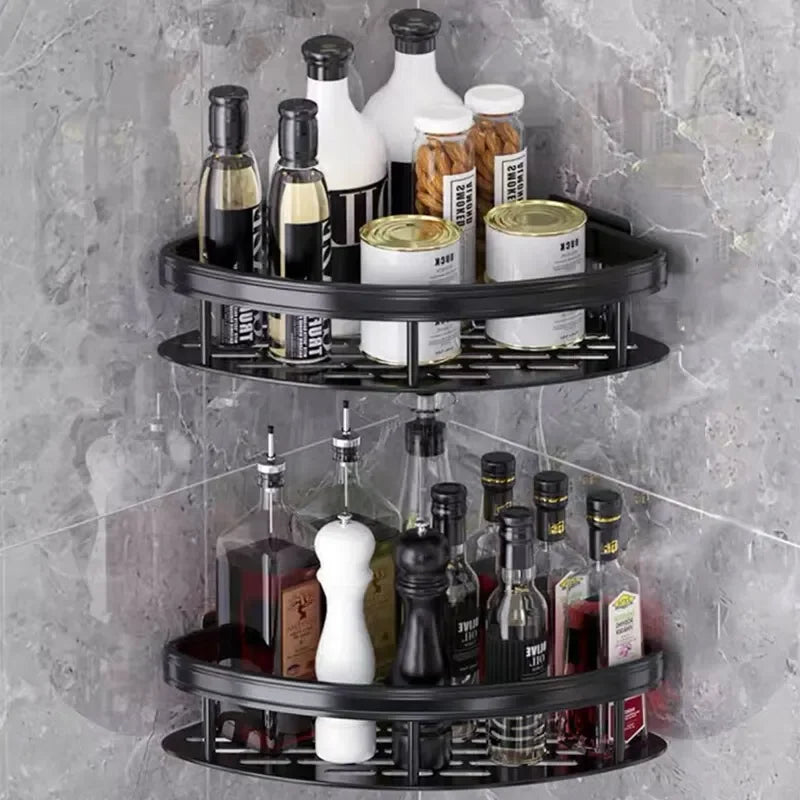 No-Drill Corner Shower Storage Shelf – alternate view