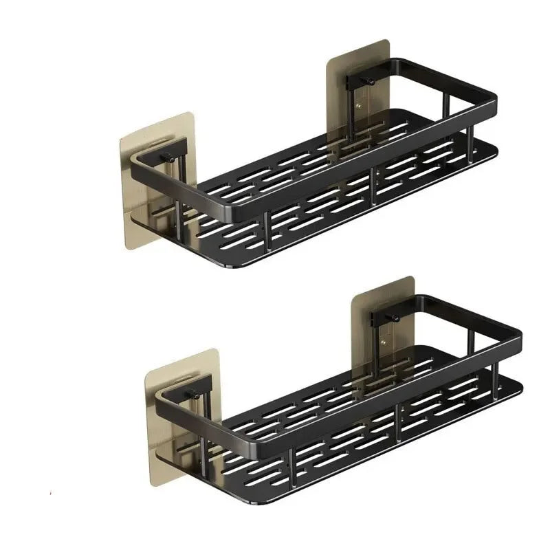 No-Drill Corner Shower Storage Shelf – alternate view