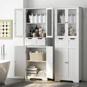 67-Inch Freestanding Bathroom Storage Cabinet – alternate view