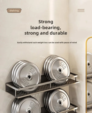 No-Drill Wall-Mounted Bathroom Shelf – alternate view