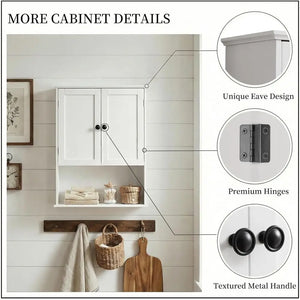 Wall-Mounted Bathroom Medicine Cabinet – alternate view