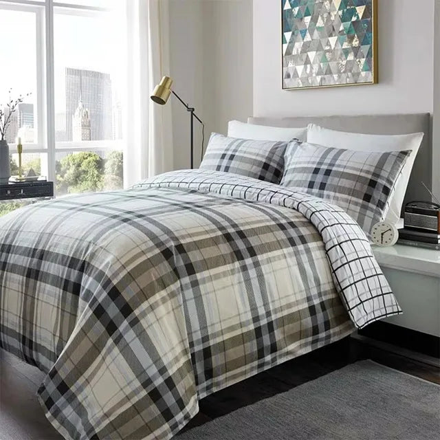 300-Thread-Count Brushed Cotton Flannel Flat Sheet