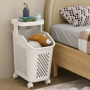 Rolling 3-Tier Laundry Sorter – 2 layer