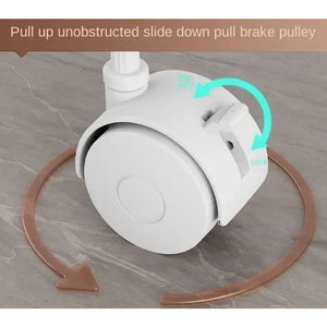 Rolling 3-Tier Laundry Sorter – alternate view