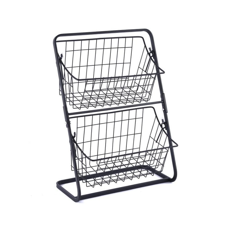Stainless Steel Multilayer Spice and Fruit Rack – alternate view